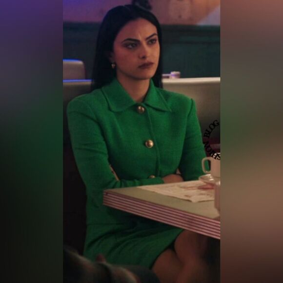 NWOT Babaton Aritzia Frances Jacket Vibrant Green RARE Veronica Riverdale - Picture 12 of 12